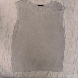 Sleeveless crew neck top Eileen fisher